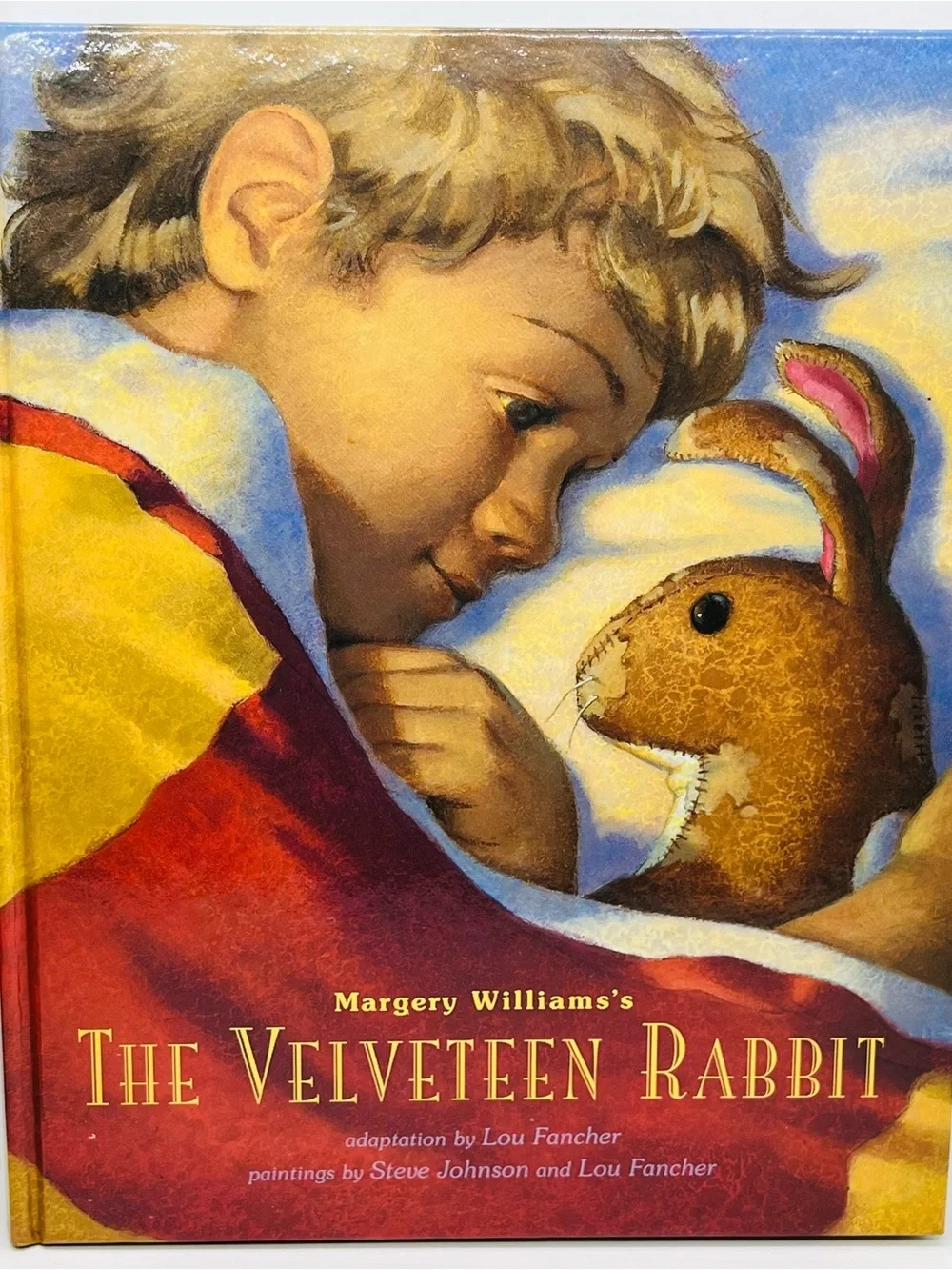 Margery Williams The Velveteen Rabbit Hardcover Book & Plush Bunny Rabbit Toy
